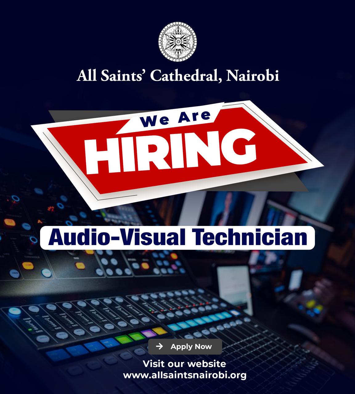 Audio-Visual Technician advert